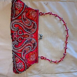 Embellished vintage handbag